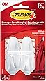 2x Command Medium Hooks with 4x Command Strips (17081)