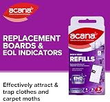 Acana Moth Trap Refills Pack of 2 Pads - Harsh Chemical Free, Pheromone view 2