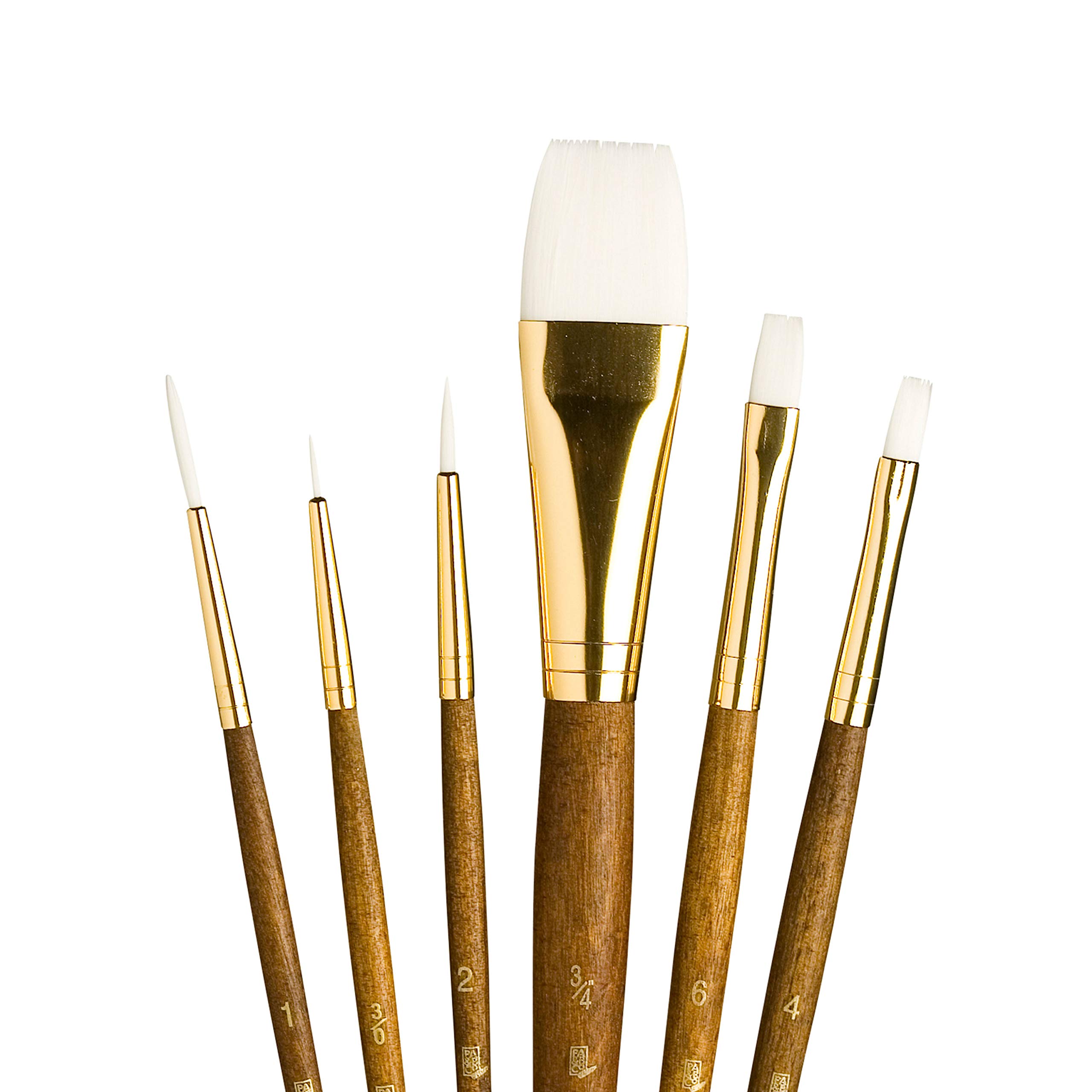 Princeton Brush Set 9140 6-Pc White Taklon