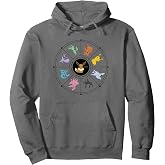 Pok&eacute;mon Eevee Evolution Wheel Pullover Hoodie