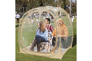 PRIVATEPOD EighteenTek Pod All Weather Sports Tent with Attached Floor, Instant Outdoor Bubble Tent, Rainproof Camping Sun Shelter for Sports Events Camping Fishing Cheering, 1-4 Persons