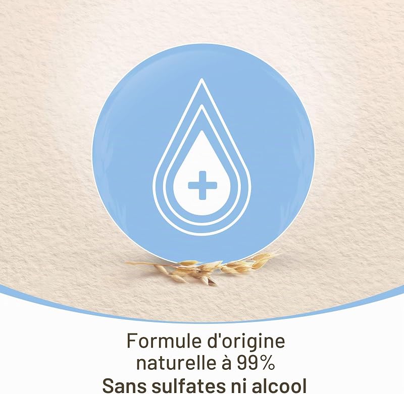Daily Care Lingettes à l'extrait d'avoine et d'aloès, 72 lingettes