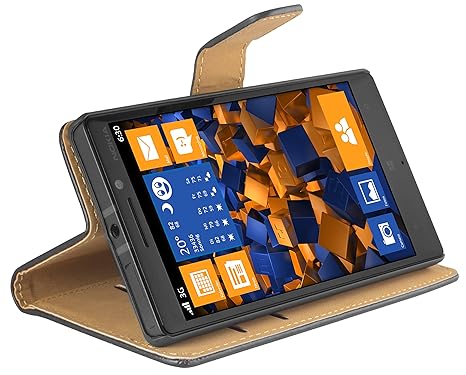 mumbi Tasche im Bookstyle für Nokia Lumia 930 Tasche