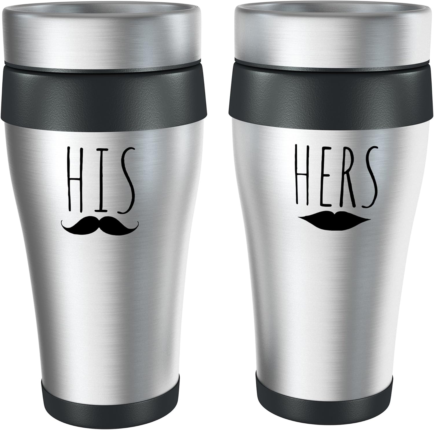 Bagworks Travel Mugs, Gifts For Couples, His and Hers Gifts