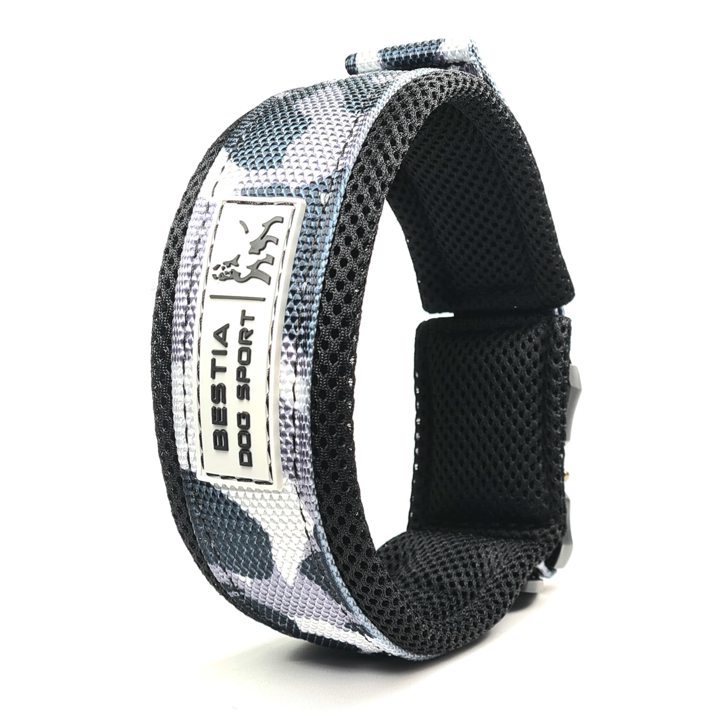 Bestia DOG SPORT FAST RELEASE COLLAR GREY CAMO