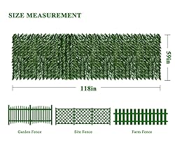 iCover Artificial Ivy Privacy Screen for