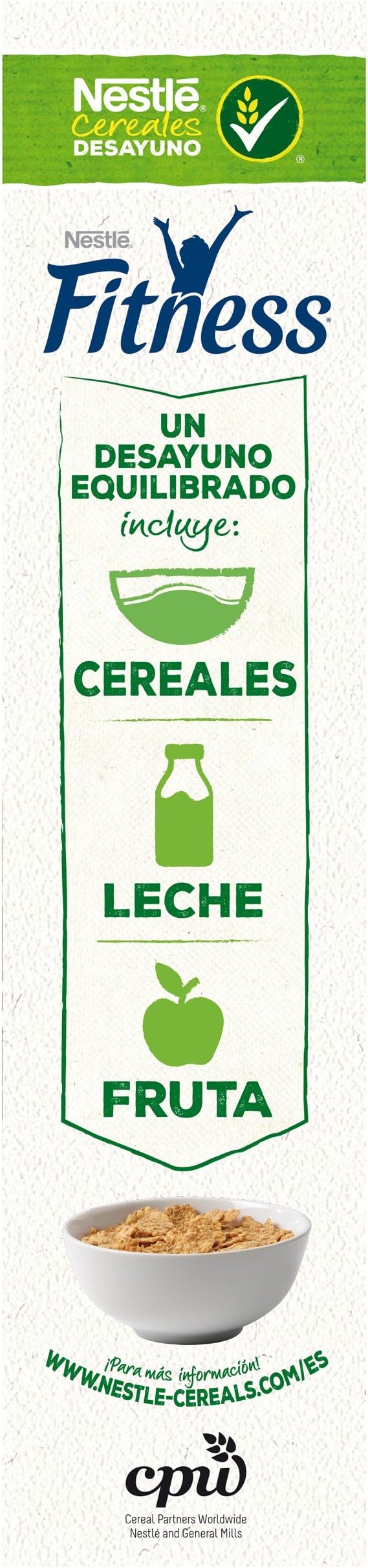 Nestlé - Fitness Chocolate Cereales Desayuno 600 g - [pack de 4 ...