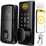LOCKSTAR® Smart Door Lock • Keyless Entry Deadbolt Door Lock • Multiple Entry Methods – APP • Fingerprint Touch ID • Keypad Code • Card FOB • Traditional Key • Smart Home Devices