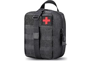 IFAK Molle Pouch First Aid Pouches Empty Tactical Rip-Away EMT Medical Pouch, Trauma and Rescue Accessories Bag Made of Milit
