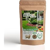 AGRICAS Wool Pellet Organic Fertilizer 17 oz, Made of Sheep Wool, Water Holding, Enhances Soil Health, Ideal for Fruits, Vegetables, Flowers, Indoor and Outdoor Plants - 1 Pack