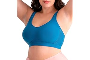 SHAPERMINT Daily Comfort Wireless Bras for Women Full Support - Seamless Plus Size Bra, Bralette for Women Full Support