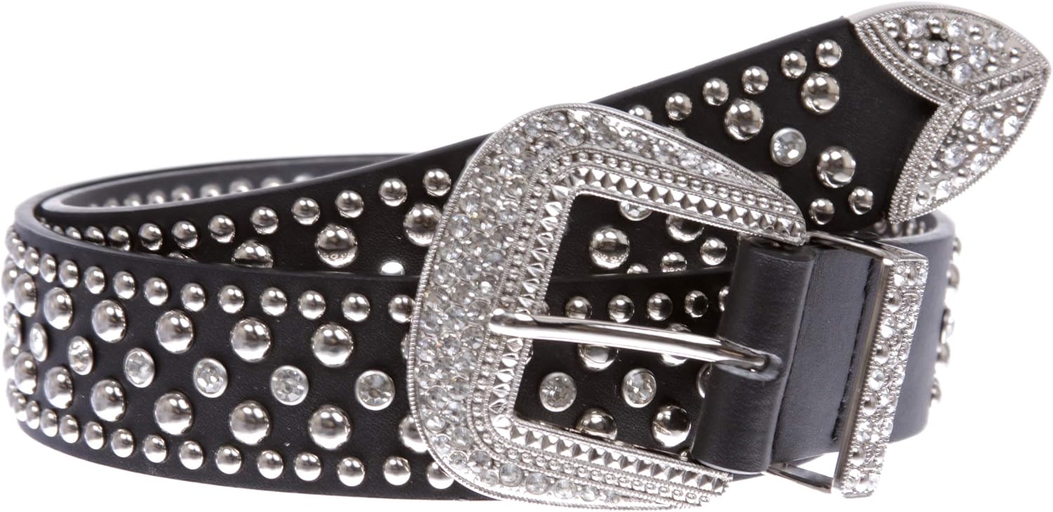 Western Waist Belt Crystal Rhinestone 