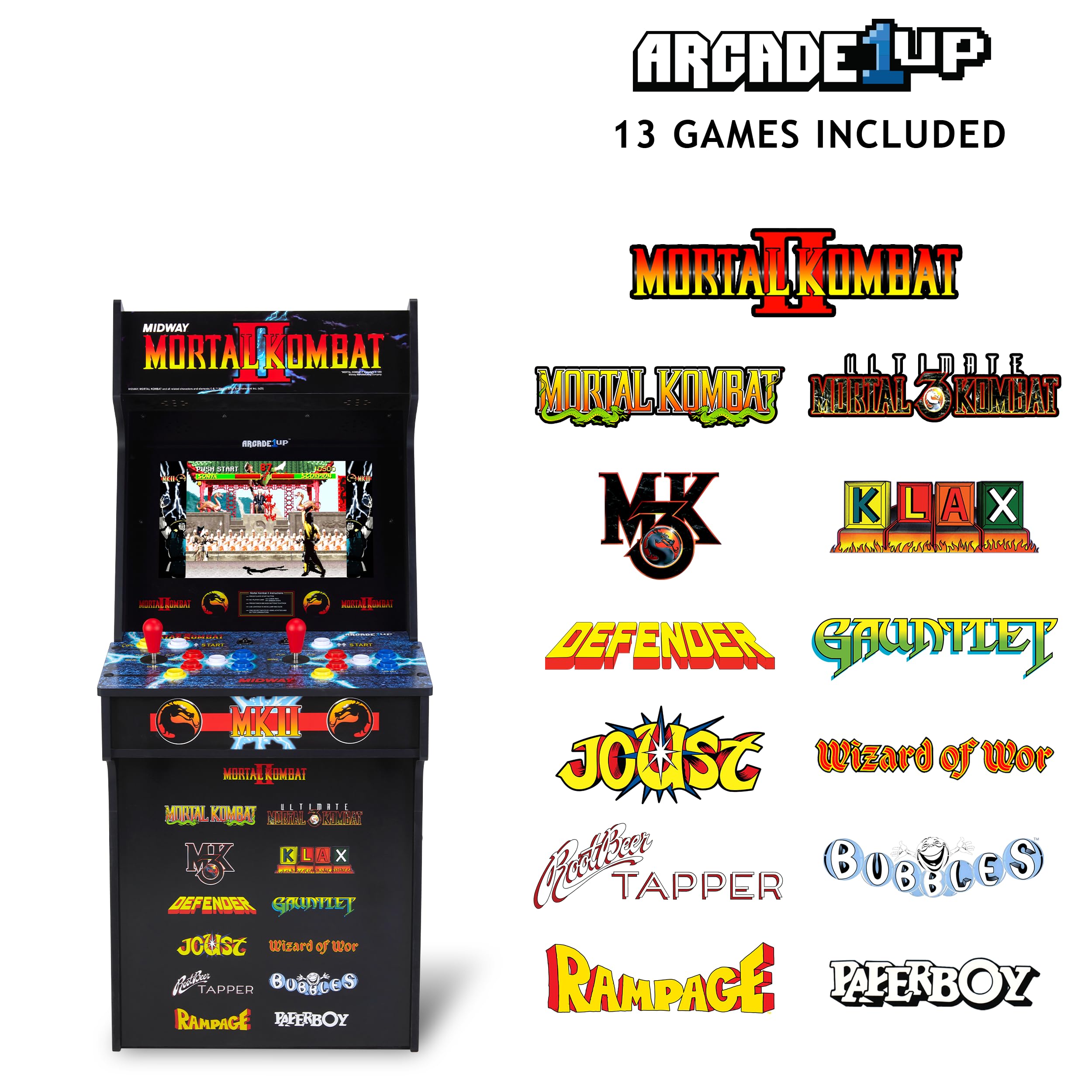 Arcade1Up MORTAL KOMBAT II Classic SE (Slim Edition) 2