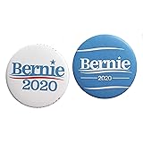 Bernie Sanders 2-Pack Campaign 2020 Full-Size 2.25-inch Button Pin Badge Democratic Socialist President Primary Pinbacks