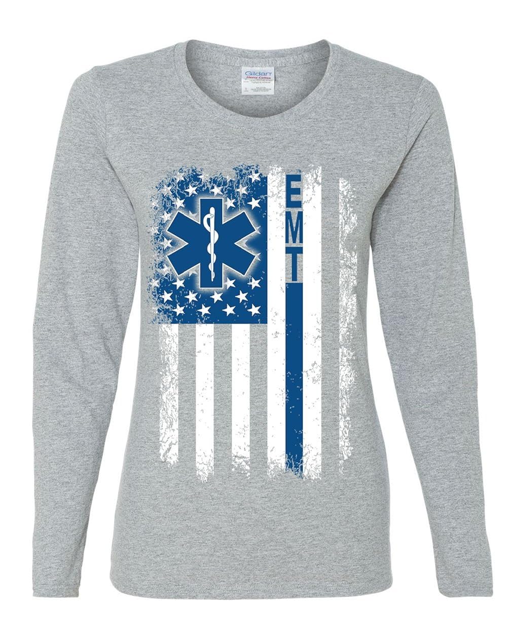 Emergency Medical Service Tee Thin Blue Line Ems Emt Medic Shirts Rizitee