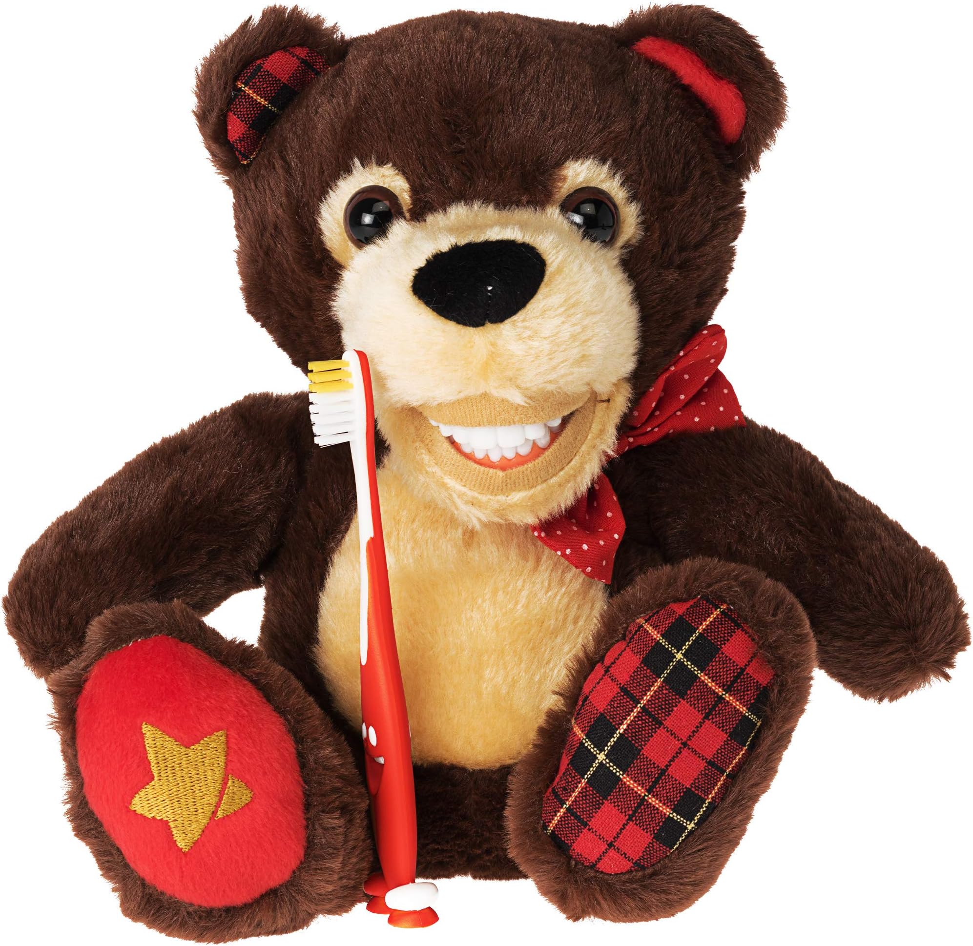 Kids Tooth Brushing Buddy- Lil Plush Cubby