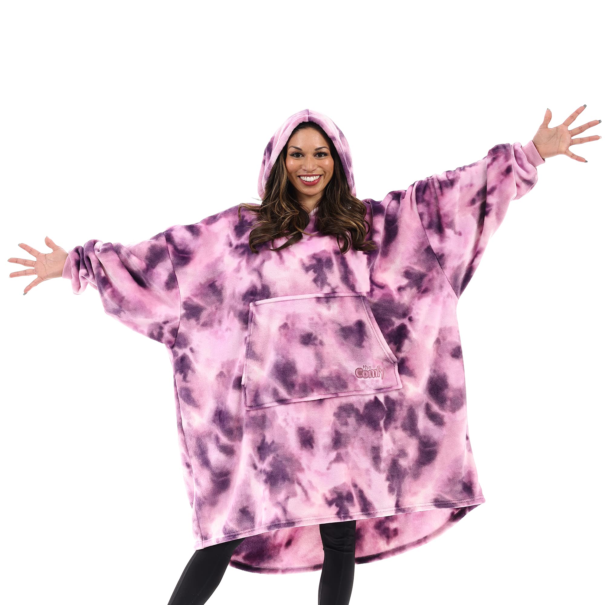 THE COMFY Dream | Oversized Light Microfiber Wearable Blanket, One Size Fits All, Seen on Shark Tank Image