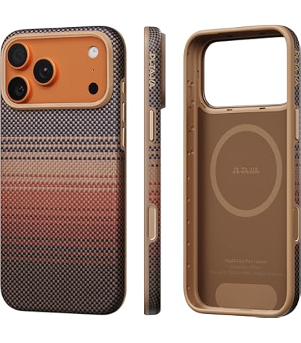 iPhoneアクセサリー Aramid UltraGuard Case iPhone 17 Pro Max PITAKA Aramid UltraGuard Case for iPhone 17 Pro - Moonrise Blue