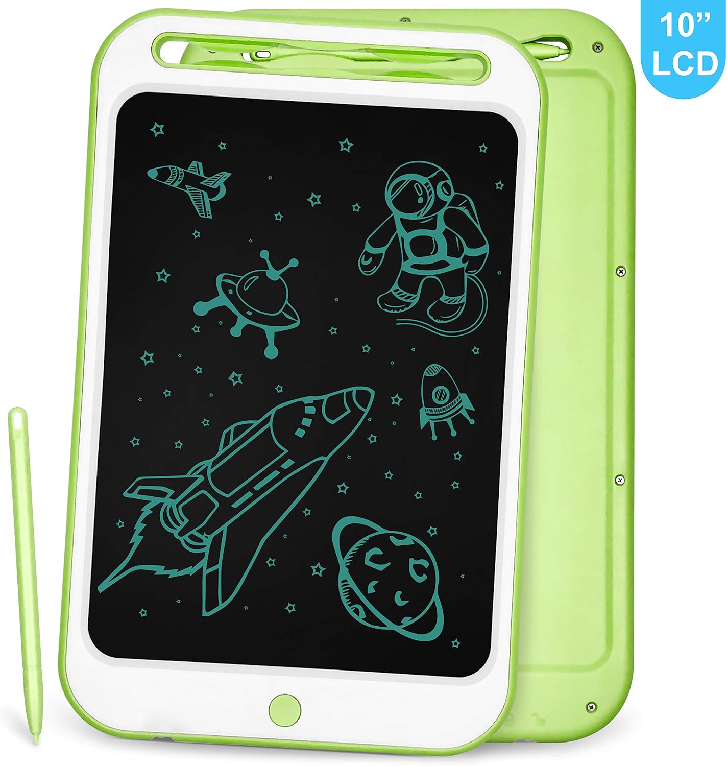 LCD Writing Tablet Richgv 10 Inches Electronic Writing & Drawing Doodle Board with Memory Lock Digital Writing Pad for Kids and Adults at Home, School, Office