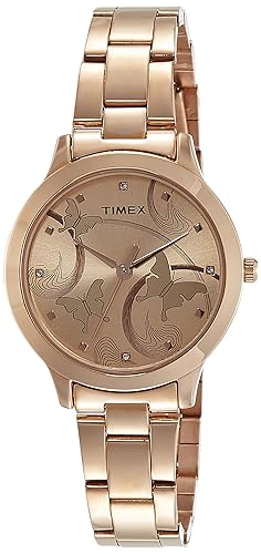 Fashion Analog Brown Dial Womens Watch - TW000T610