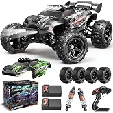 X-TMAGA 1:14 All Terrain RC Cars, 4WD Off-Road Remote Control Car (HS14323) | 40+ KPH Max Fast, 4X4 Waterproof RC Truck for Snow &amp; Sand &amp; Mud, Monster Truck with 2 Rechargeable Batteries
