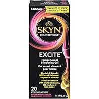 SKYN EXCITE Female Sexual Stimulating Gel, 0.5 Ounce