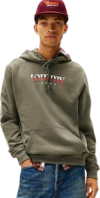 Sweat à Capuche Homme Regular Fit, Vert (Pewter Green), M