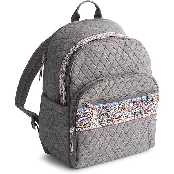 Amazon.com: Vera Bradley Women's Premium Cotton Bancroft Backpack