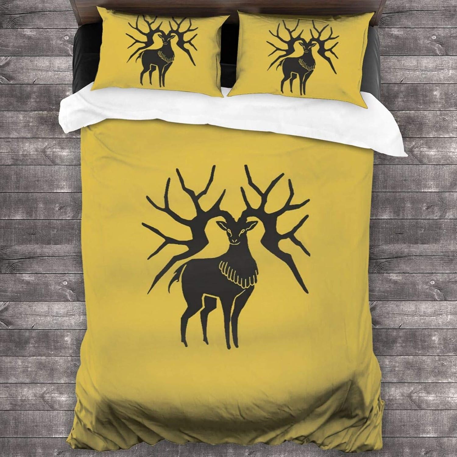 Amazon Com Needlove Fire Emblem Three Houses Golden Deer Emblem Bedding Comforter Quilt Set Decorative Soft Bedding Set 3 Piece Pillowcase One Size Home Kitchen