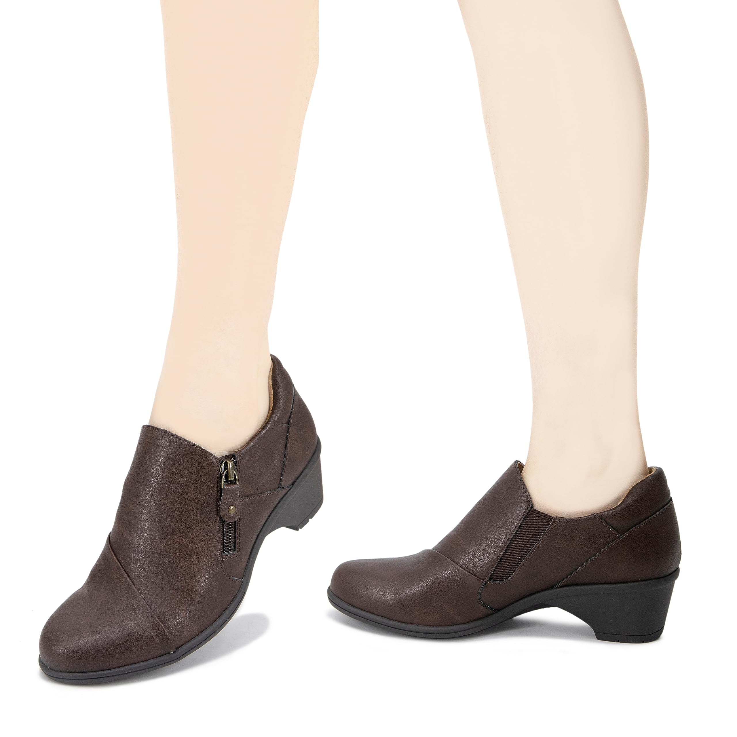 Jambu JBU Women's Grazia Oxford, Dark Brown, 7