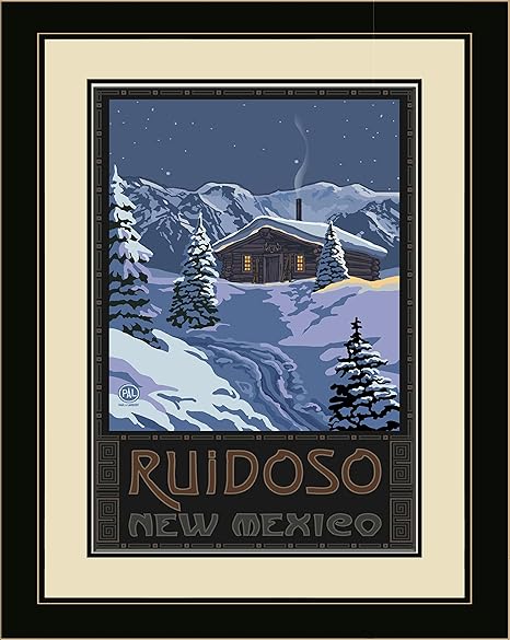 Northwest Art Mall Pal 1205 Lfgdm Wmc Ruidoso New Mexico Winter