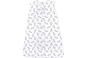 Hudson baby Baby-Girls Wearable Safe Sleep Soft Jersey Cotton Sleeping Bag