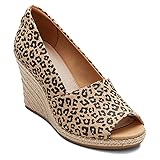 TOMS Women's Michelle Wedge Sandal, Natural