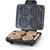 Dash DMMW400GBGT04 Multi Mini Four Waffle Maker: Perfect for Families and Individuals, 4 Inch Dual Non-stick Sides with Quick