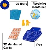Toyrific Classic Bingo Game Set 72 Cards 90 Balls Family Fun Ages 3+ view 5