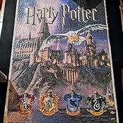 Harry Potter Great Hall 1000 Piece Jigsaw Puzzle | Artwork From Harry Potter Films Featuring Hogwarts Great Hall | Official Collectible Harry Potter Merchandise - View #3