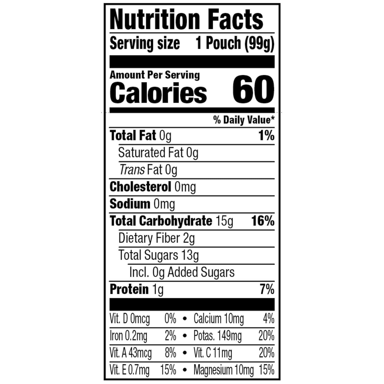 plum organics just mangos