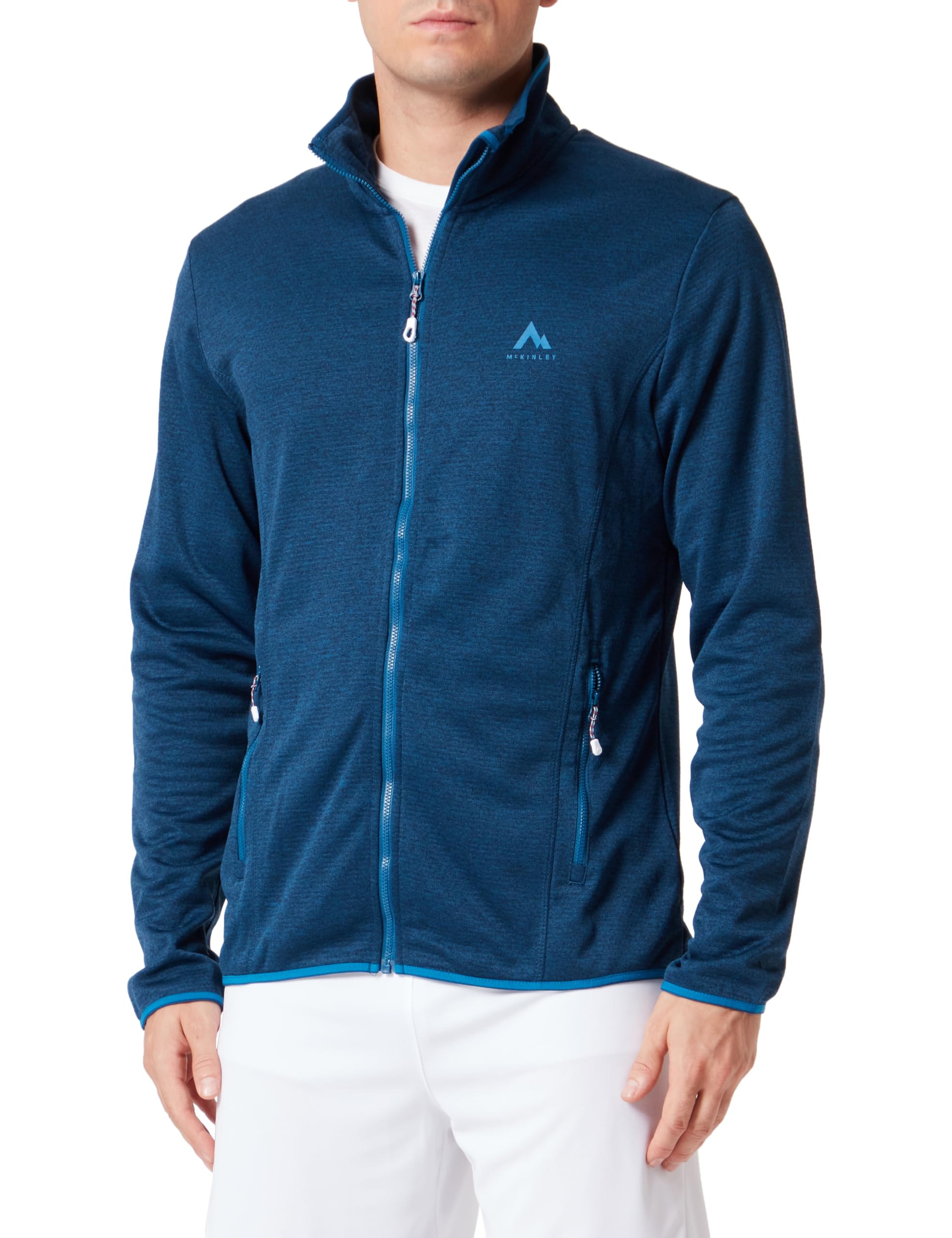 Mckinley Roto III Fleecejacket Melange/Blue Pet 3XL — image 1