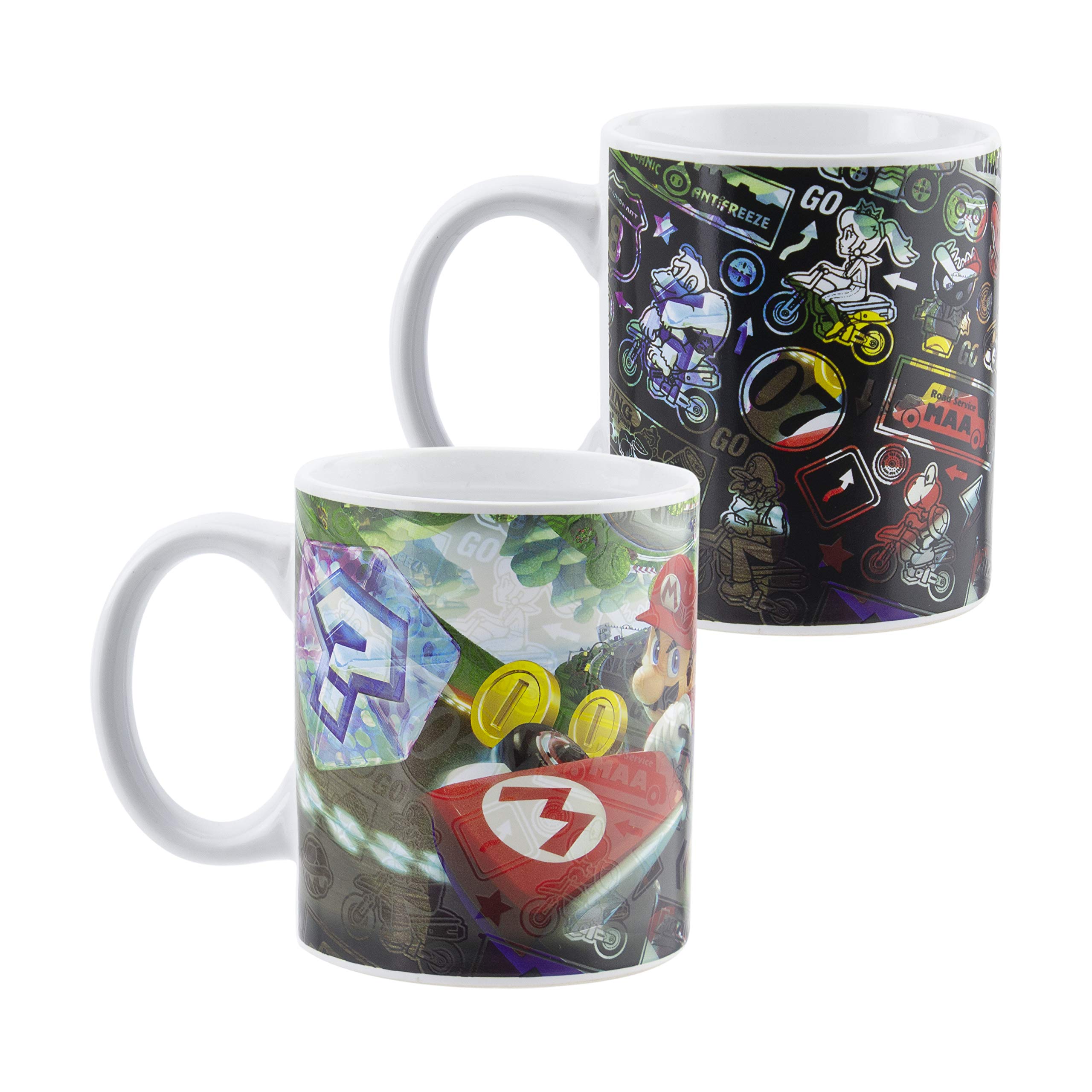 Paladone PP8307NN Mario Kart Heat Change Mug - Officially Licensed Merchandise