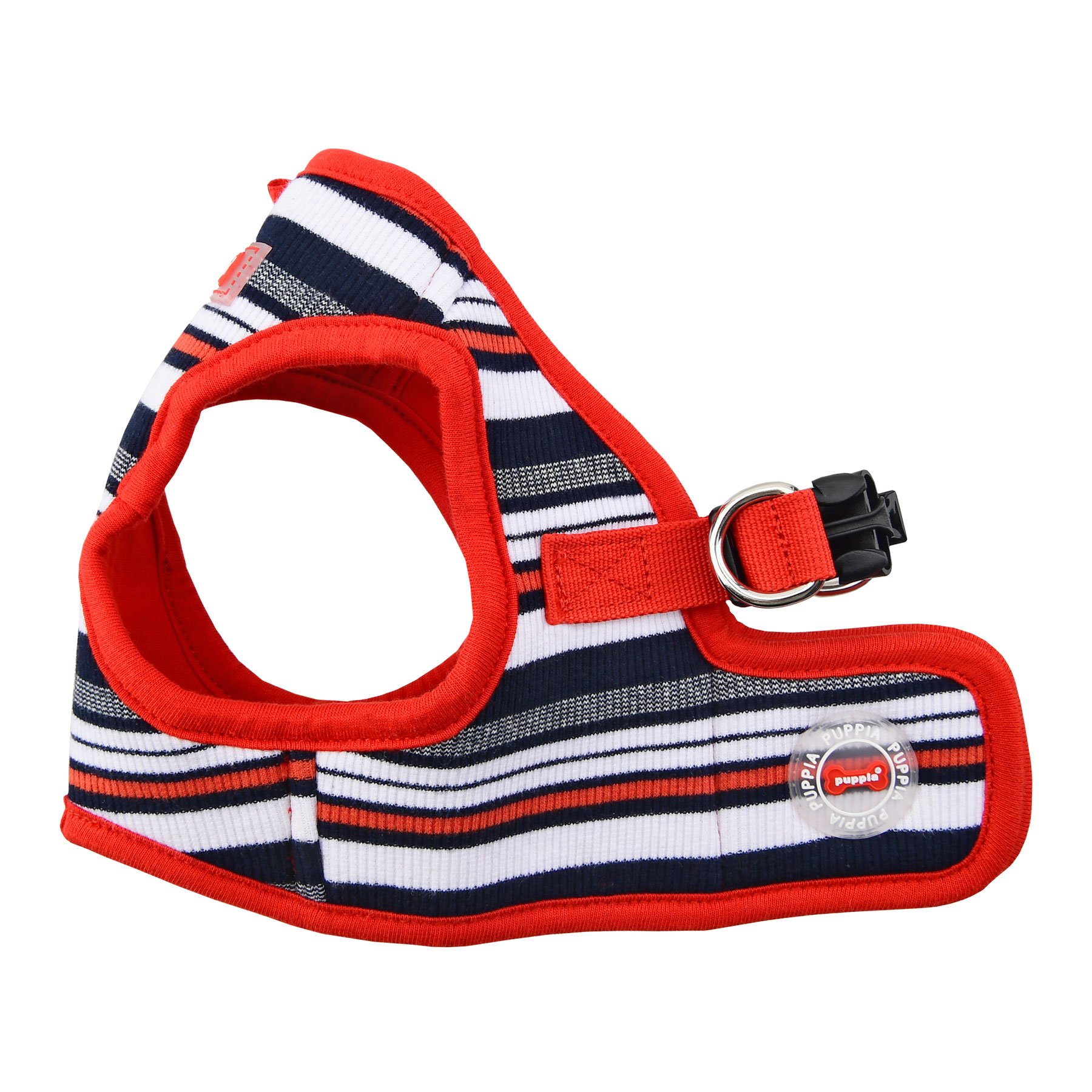 Puppia Oceane Vest Harness B, Puppia Ocean Harness B, SMALL, RED