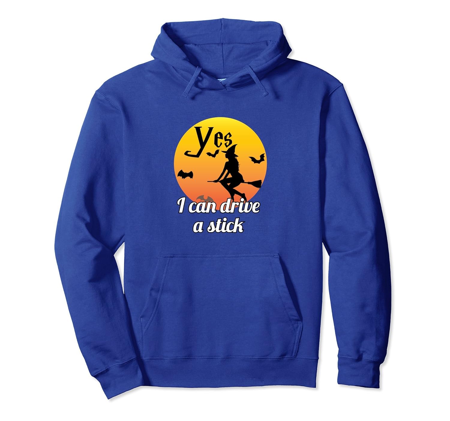 Yes I Can Drive A Stick Funny Halloween Hoodie- TPT