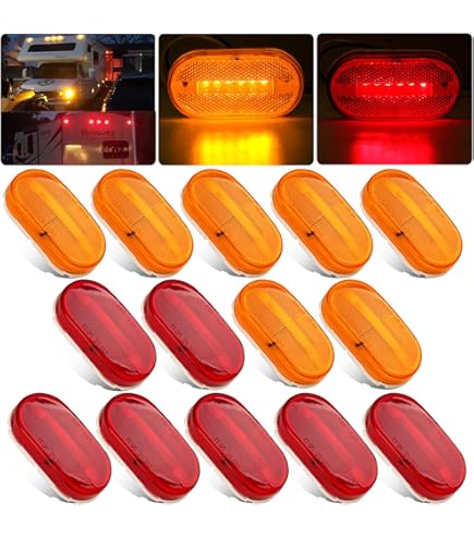 Amazon.com: Optronics MC32RBB Side Marker Light - Red : Automotive