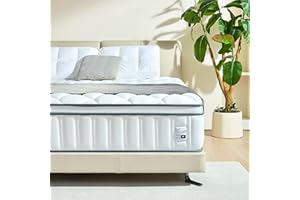 Sozlo Full Size Mattress, 12 Inch Full Mattress in a Box, Cooling Memory Foam and Individual Pocket Springs for Motion Isolation & Edge Support, Medium Firmness for Pressure Relief