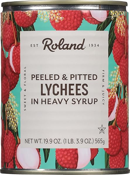 ROLAND WHOLE LYCHEES IN HEAVY SYRUP (19.9 OZ...