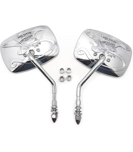 Amazon.com: Emgo Unbiversal Rectangular Mirror - Live to