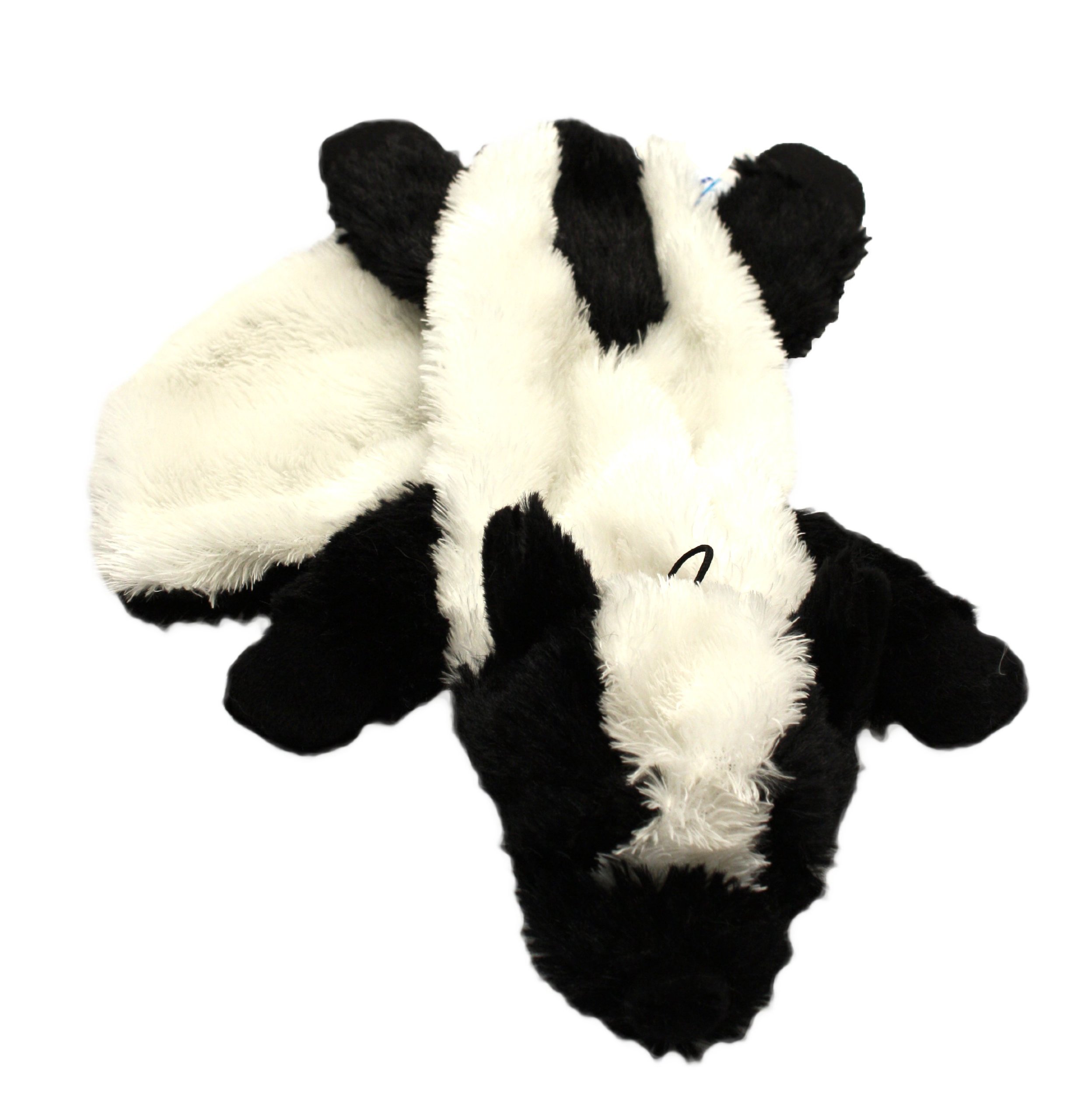 Happy Pet Mad About Pets Unstuffed Skunk Character Dog Toy Soft Plush Fun Interactive Chewing Playing Cuddly Animal Lightweight Washable for All Breeds