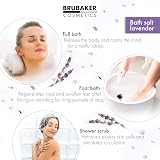 BRUBAKER Bath Salts 400g Lavender Scent Natural Extracts Wooden Spoon Wellness view 3