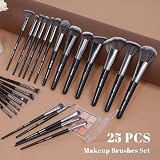 Maange 25Pcs Makeup Brush Set Professional Synthetic Brushes Gift Box view 5