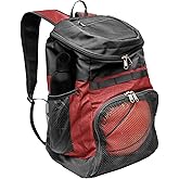 Xelfly Basketball Backpack with Ball Compartment