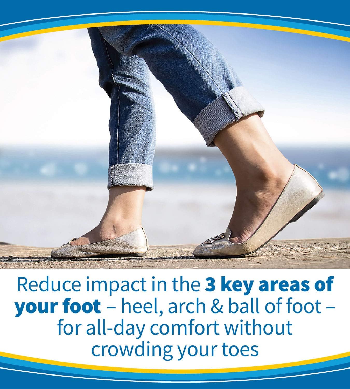 Dr. Scholl’s TRI-COMFORT Insoles // Comfort for Heel, Arch and Ball of Foot with Targeted Cushioning and Arch Support (for Women's 6-10, also available for Men's 8-12): Health & Personal Care
